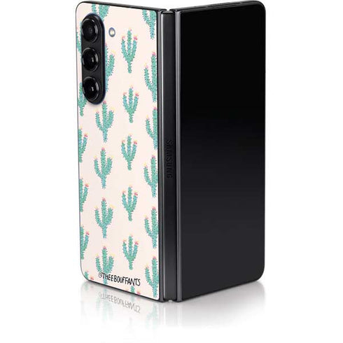 Bouffants and Broken Hearts Cacti 3 Galaxy Z Fold5 5G Skin